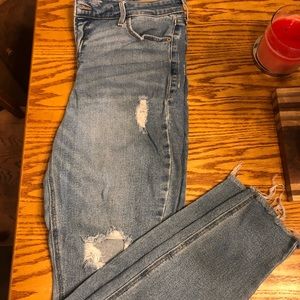 High rise old navy skinny jeans